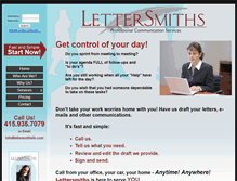 Tablet Screenshot of lettersmithsllc.com